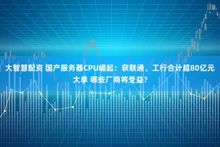 大智慧配资 国产服务器CPU崛起：获联通、工行合计超80亿元大单 哪些厂商将受益？