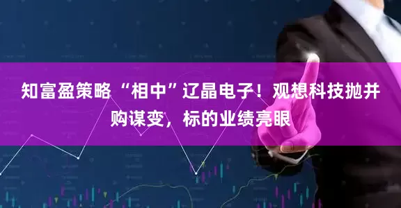 知富盈策略 “相中”辽晶电子！观想科技抛并购谋变，标的业绩亮眼